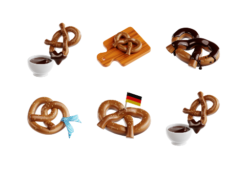 Pretzel Large Set Preview