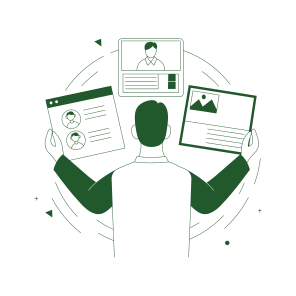 Analyzing Threats, Searching, Finding, Market Analysis, Risk Assessment icon