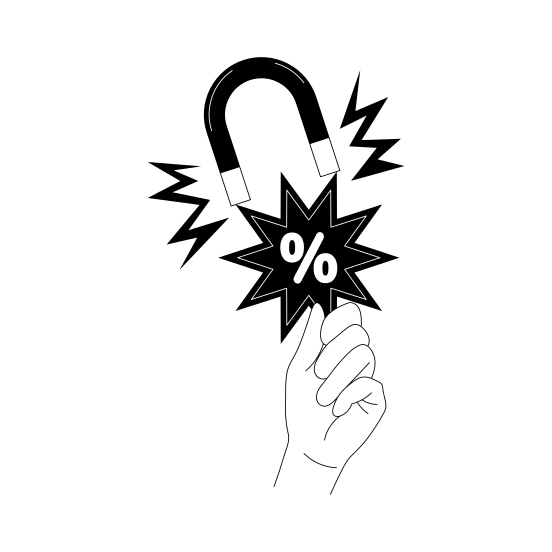 Attractive Offer illustration