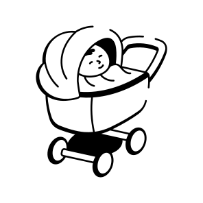 Baby Pram icon
