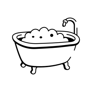 Bathtub icon