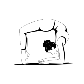 Bridge Pose, Workout, Yoga, Fitness, Exercise, icon