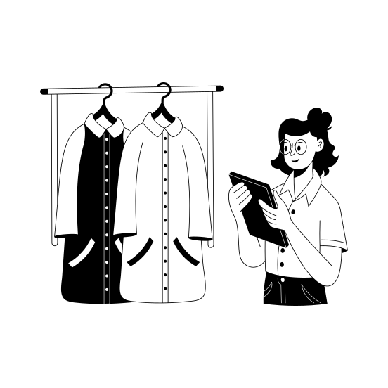 Clothes Inventory illustration