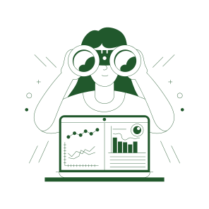 Competitor Tracking, Foresight, Analyst, Researcher, Statistician icon