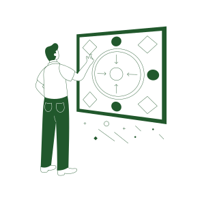 Concept Mapping, Managing, Organizing, Arranging, Data Analyst icon