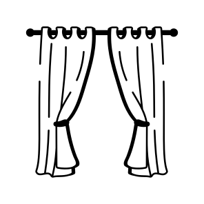 Curtains icon