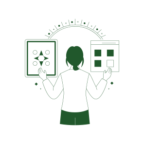 Data Comparison, Review, Audit, Research, Study icon