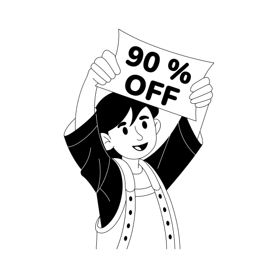 Discount Ticket illustration