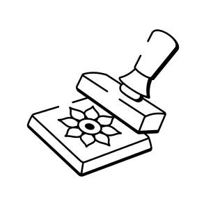 Flower Stamp icon