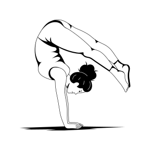 Forearm Stand, Pincha, Yoga, Fitness, Workout, icon