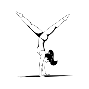 Handstand, Balancing, Yoga, Fitness, Workout, icon