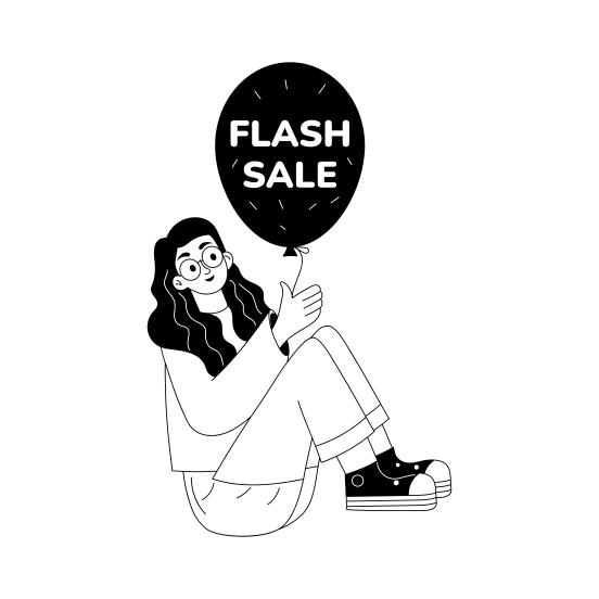 Holiday Sale. illustration