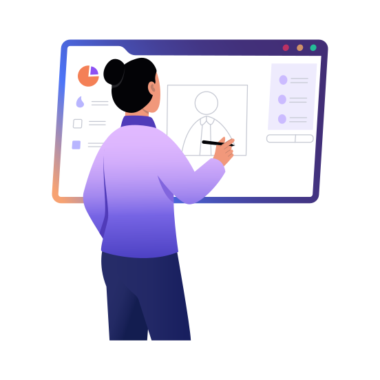 Instructor, Mentor, Trainer, Explanation, Teacher, illustration