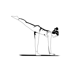 Leg Extended, Workout, Yoga, Fitness, Exercise, icon