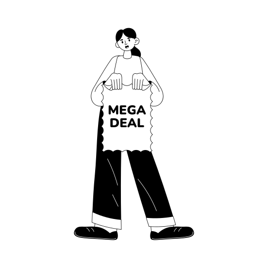 Mega Deal illustration
