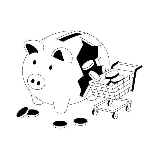 Piggy Bank illustration