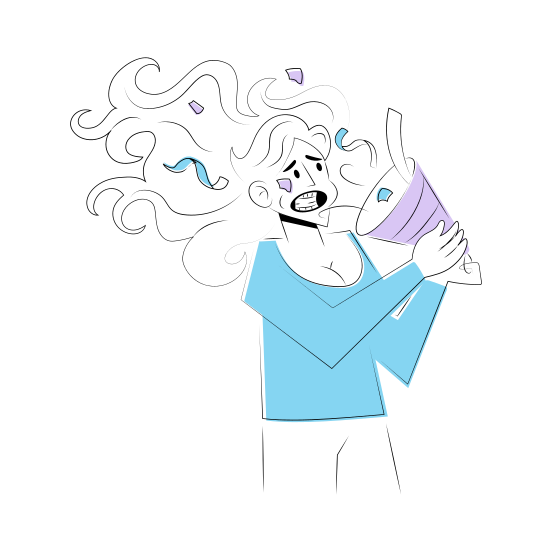 Popping Confetti, Celebration, Fun, Birthday, Enjoying illustration