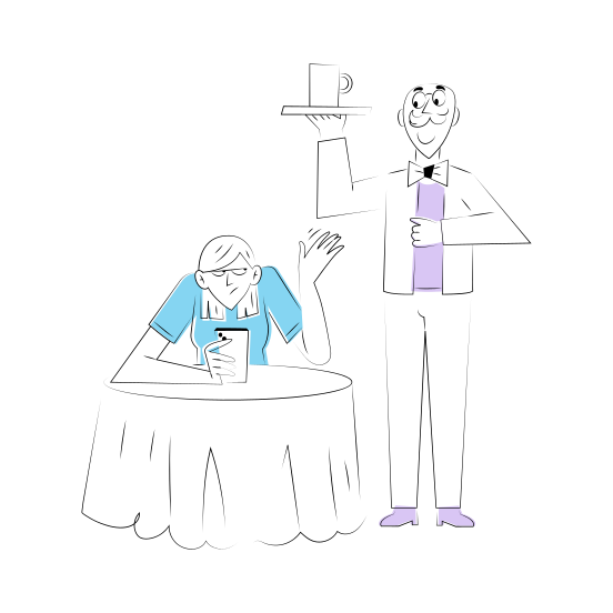 Ride Customer, Angry, Frustrated, Denying, Misbehaving, illustration