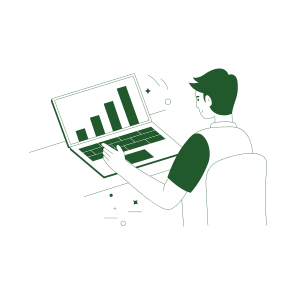 Statistical Testing, Data, Researcher, Stats, Infographics, icon