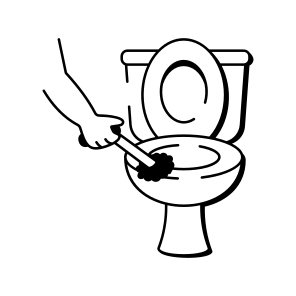 Toilet Cleaning icon