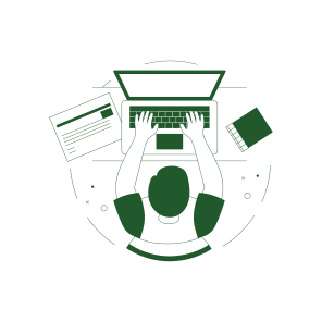 Typing, Draft Writing, Working, Research, Employee icon