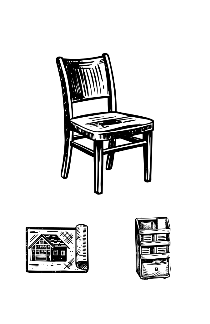 Vintage Home Illustration Set  Large Set Preview